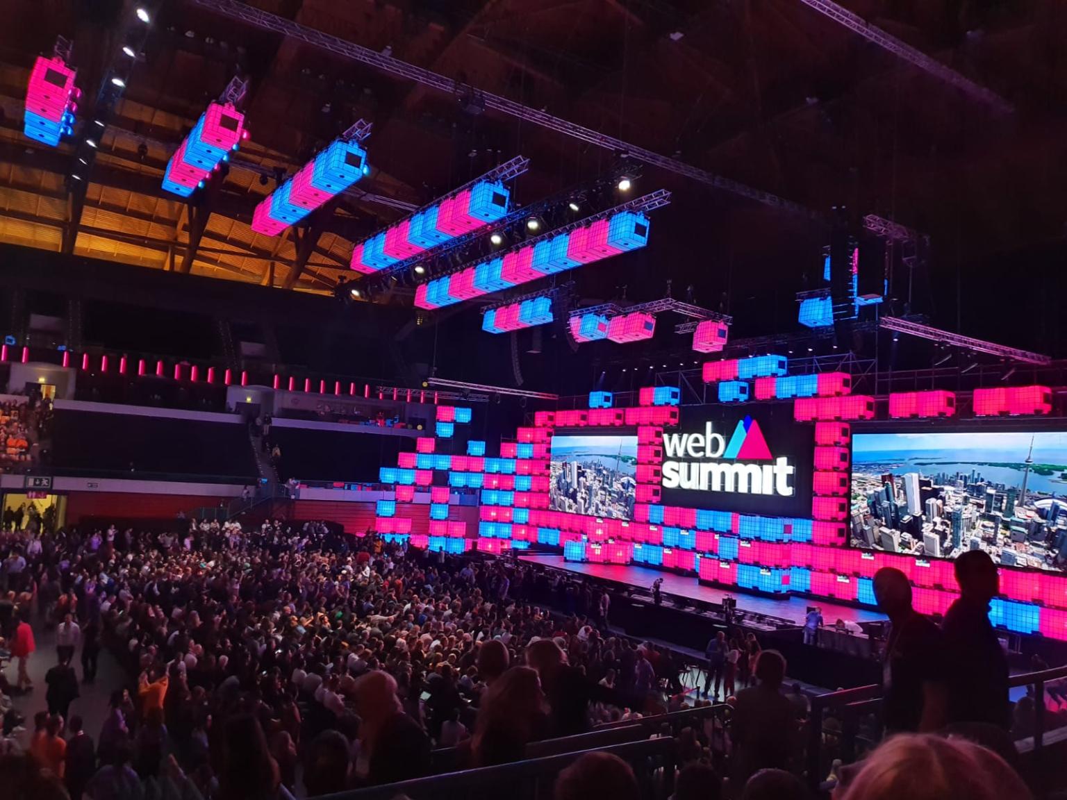 Web Summit technology conference in Lisbon, Portugal
